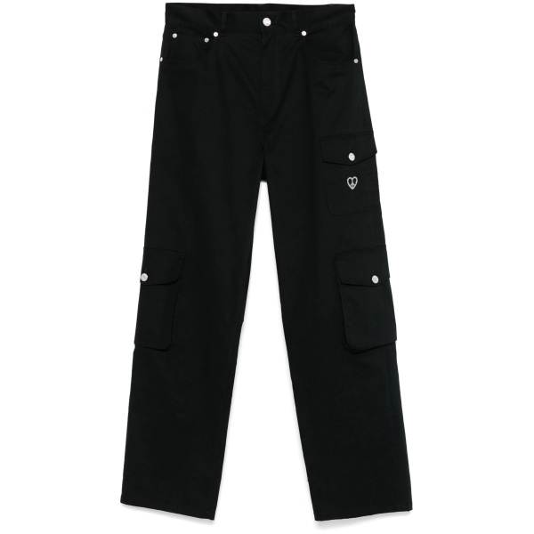 gabardine-weave cargo pants