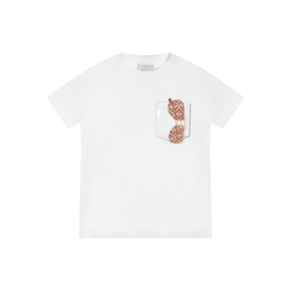 graphic-pocket T-shirt