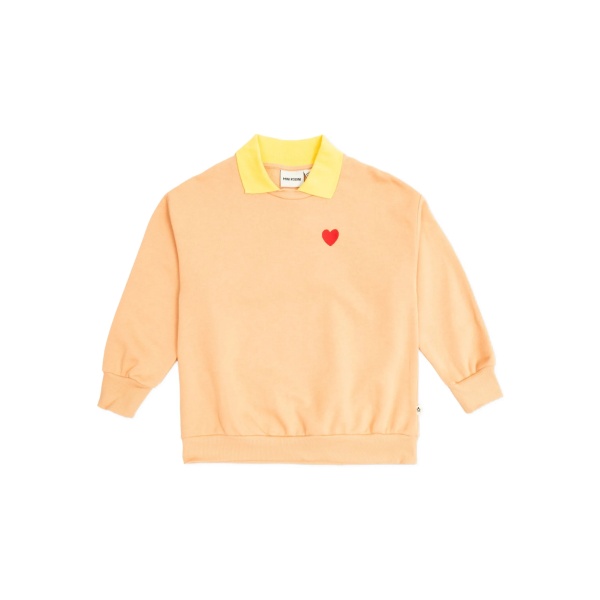 heart-detail sweatshirt