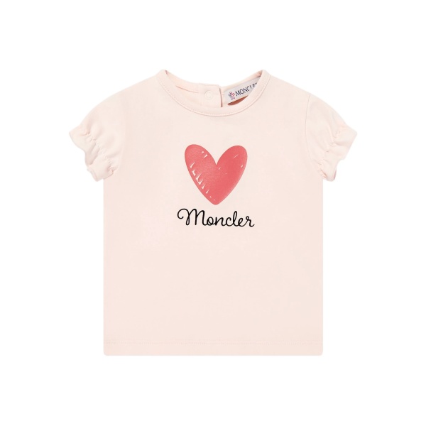 heart-print t-shirt