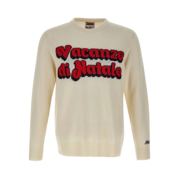 Heron Vacanze Logo crew-neck sweater