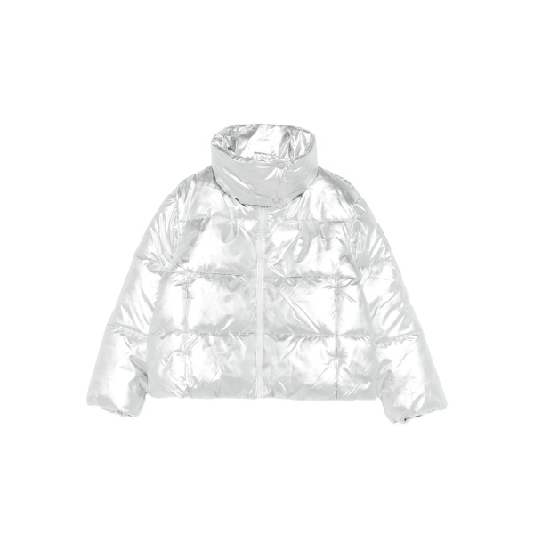 high-neck padded jacket
