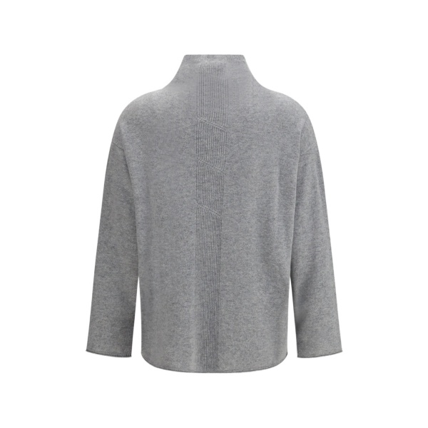 high-neck sweater