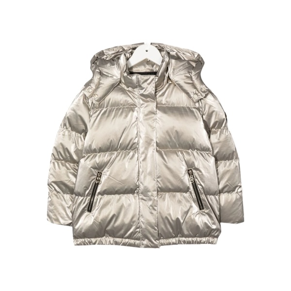 hooded padded jacket