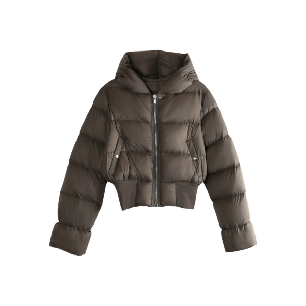 hooded puffer jacket