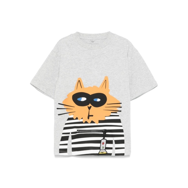 illustration-print T-shirt