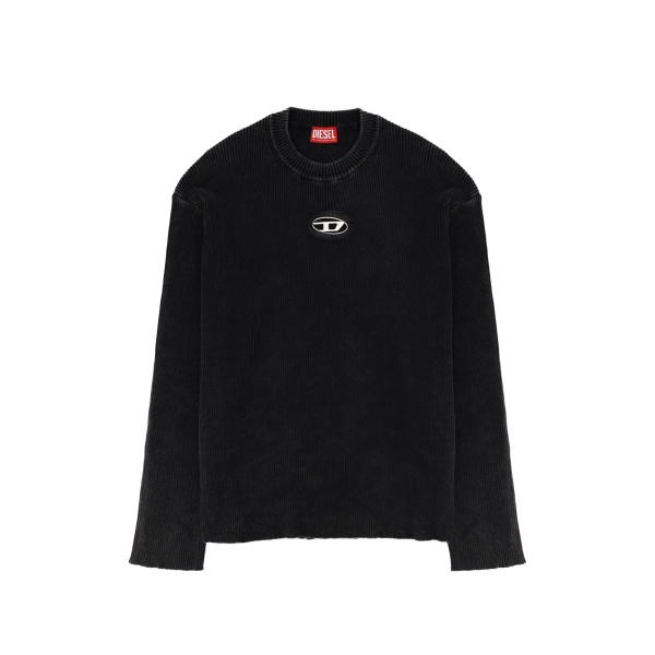 K-Darren-D chest-logo round-neck T-shirt