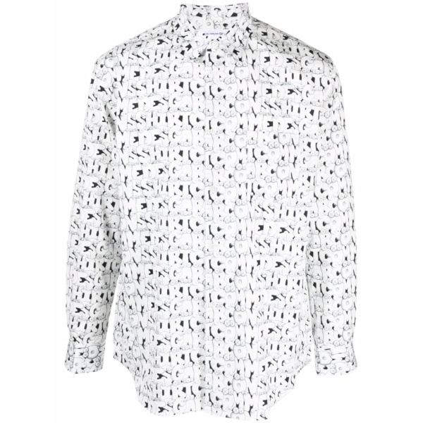 Kaws-print shirt