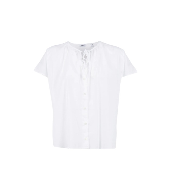 lace-up shirt
