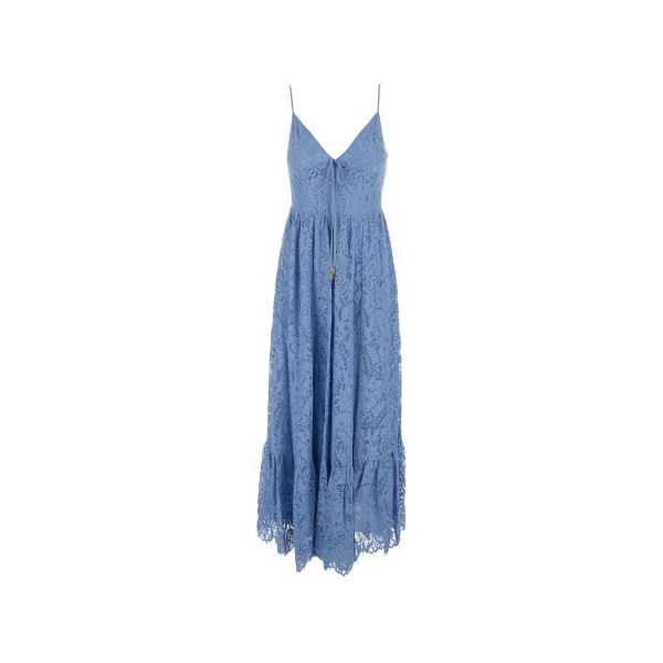 lace V-neck dress
