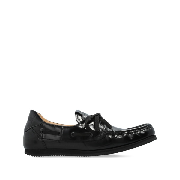 leather loafers