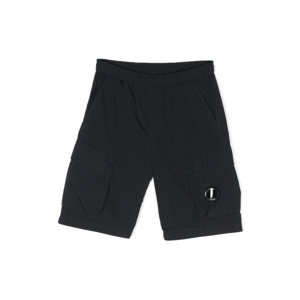 Lens-detail swim shorts