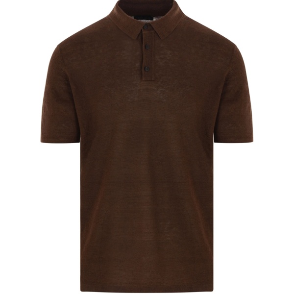 linen polo shirt