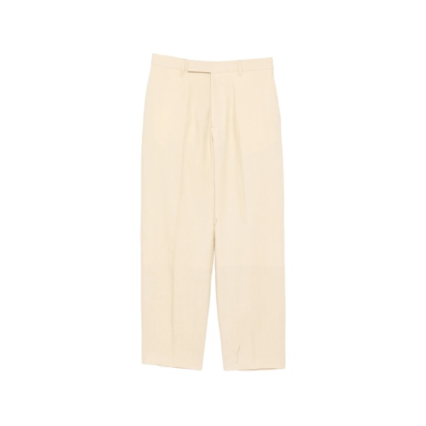 linen trousers