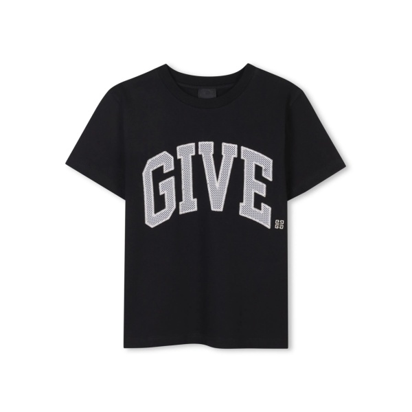 logo-appliquéd T-shirt