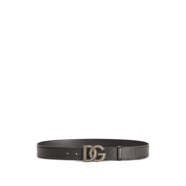 logo-buckle belt