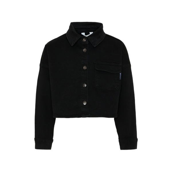 logo denim jacket