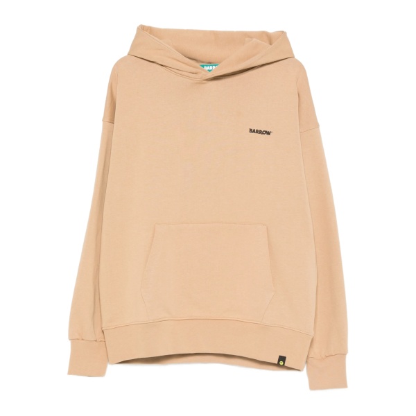 logo-detail long-sleeve hoodie