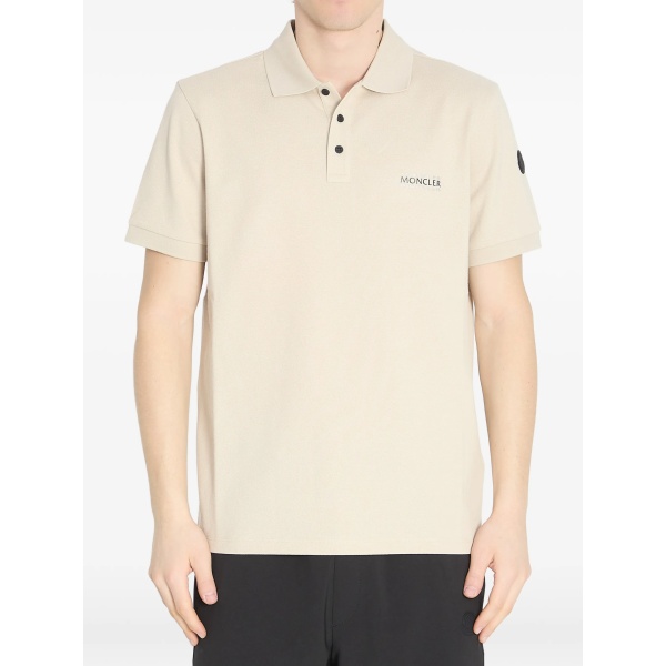 logo-detail polo shirt