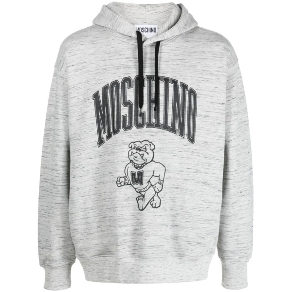 logo drawstring hoodie