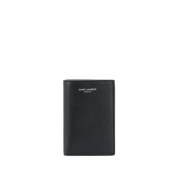 logo embossed credit card wallet