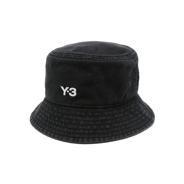 logo-embroidered cotton hat