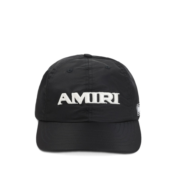 logo-embroidered hat