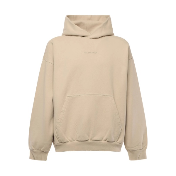 logo-embroidered hoodie