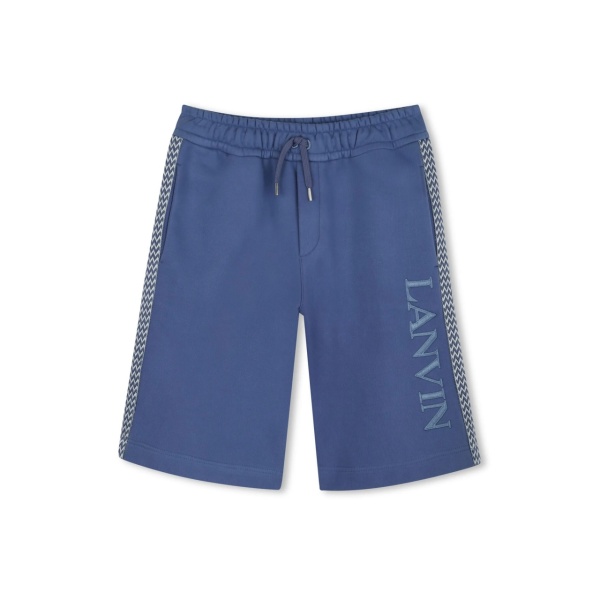 logo-embroidered shorts