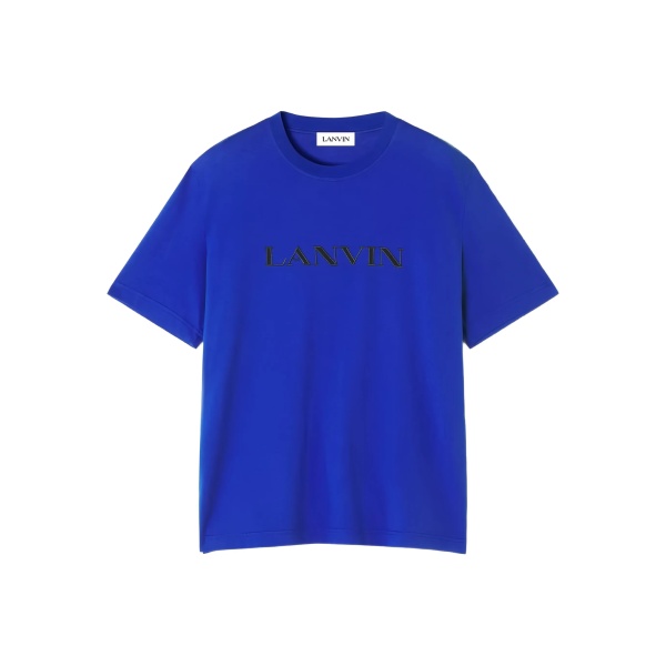 logo-embroidered T-shirt