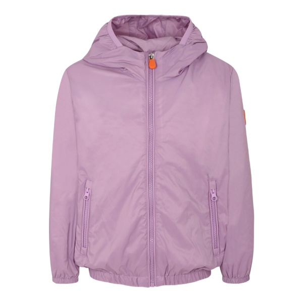 logo hooded jacket