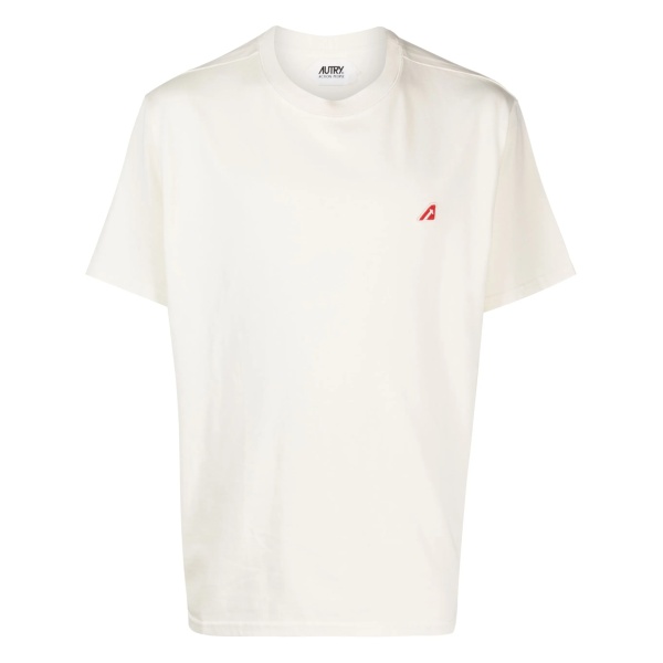 logo-patch cotton T-shirt