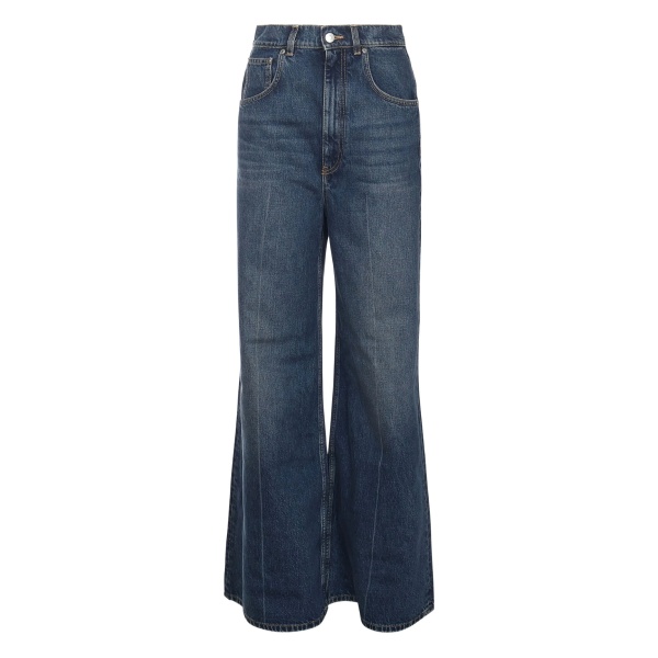 logo-patch jeans
