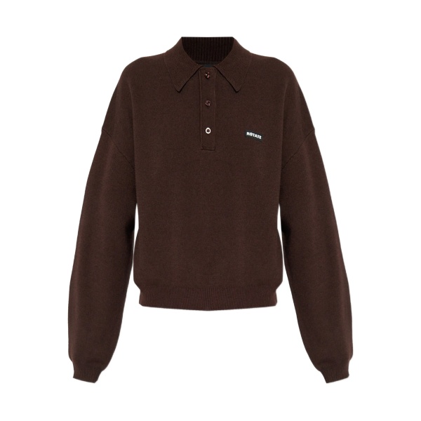 logo-patch polo top
