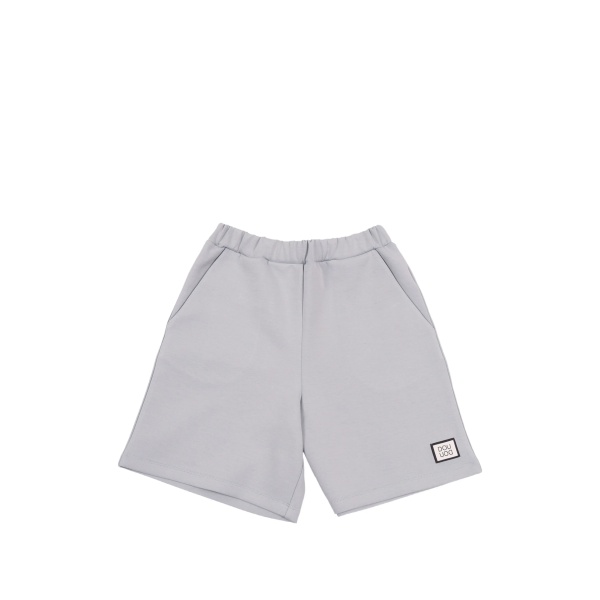 logo-patch shorts