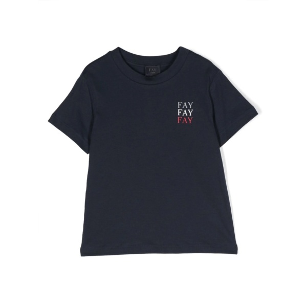 logo-print cotton T-shirt