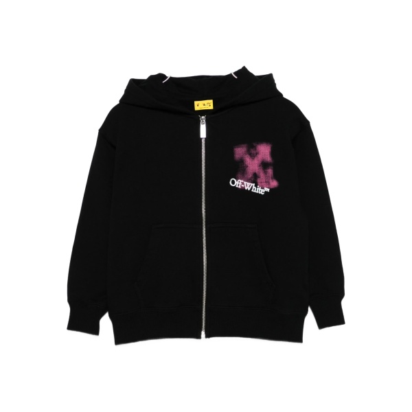 logo-print hoodie