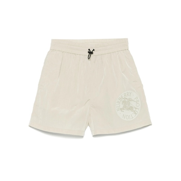 logo-print shorts