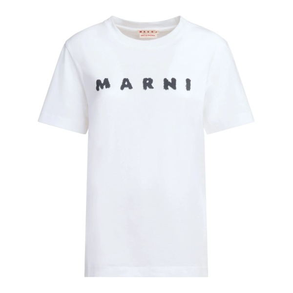 logo print T-shirt