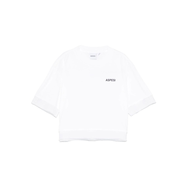 logo-print T-shirt