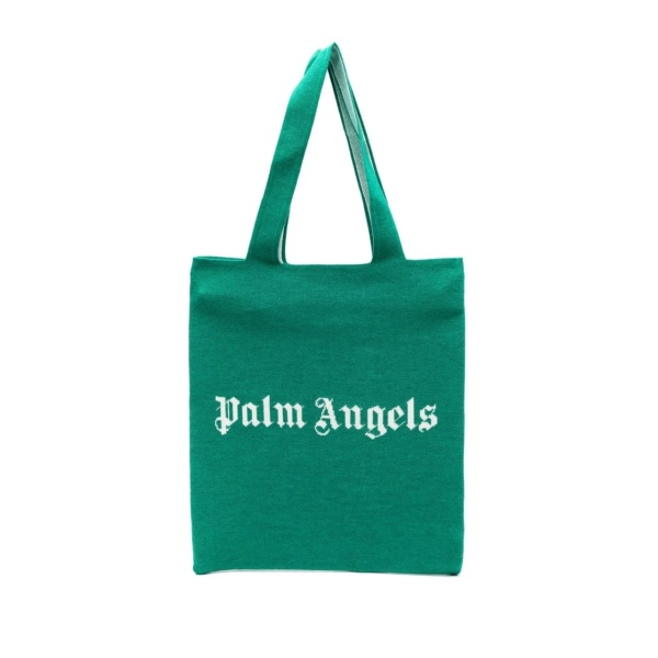 logo-print tote bag