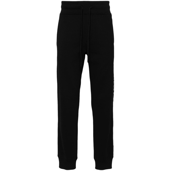 logo-trim cotton track pants