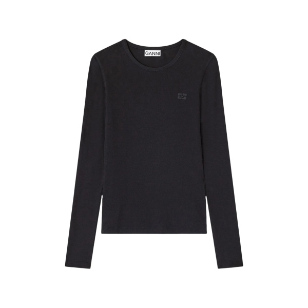 long-sleeve crew-neck T-shirt