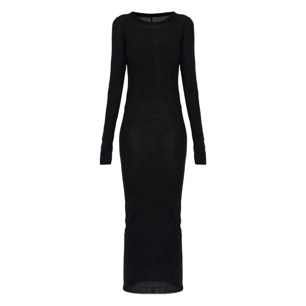 long-sleeve midi dress