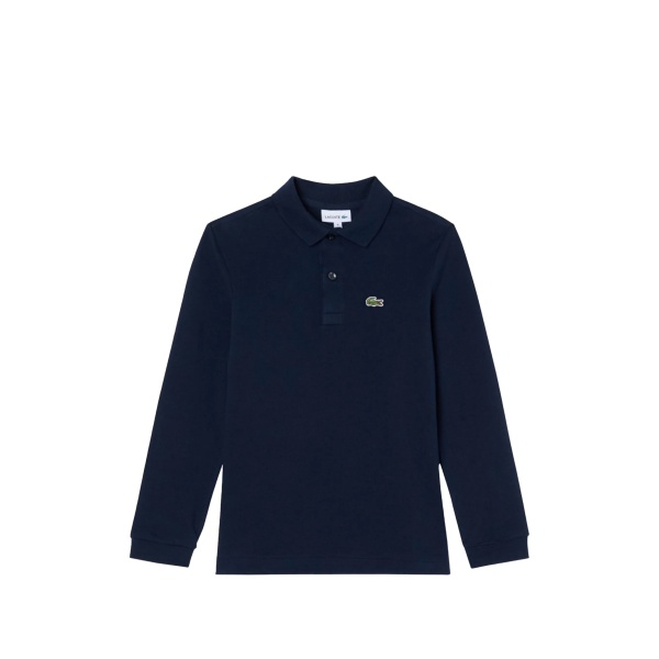 long-sleeve polo shirt