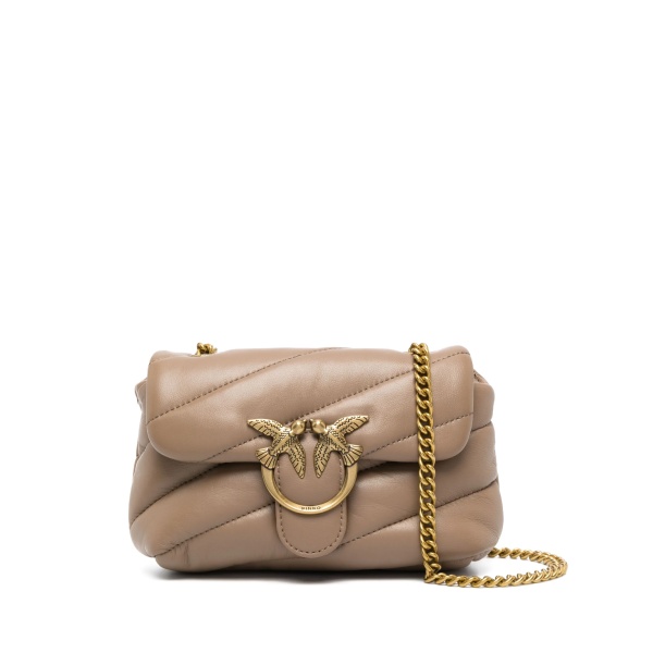 Love Baby padded leather bag