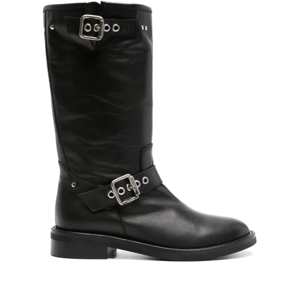 Malibu mid-calf leather boots