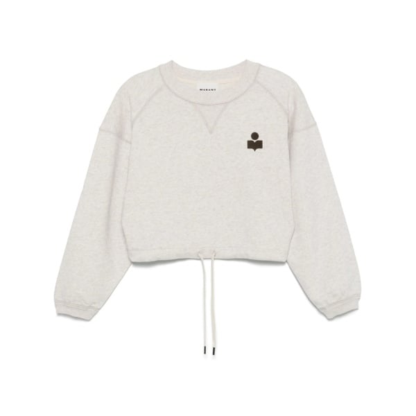 Margo cropped drawstring sweatshirt