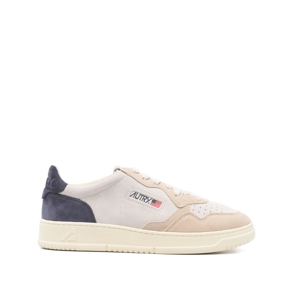 Medalist panelled lace-up sneakers