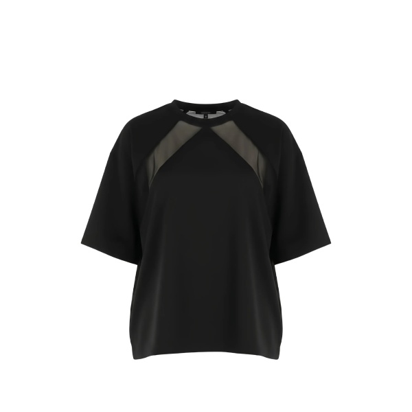 mesh-panel T-shirt